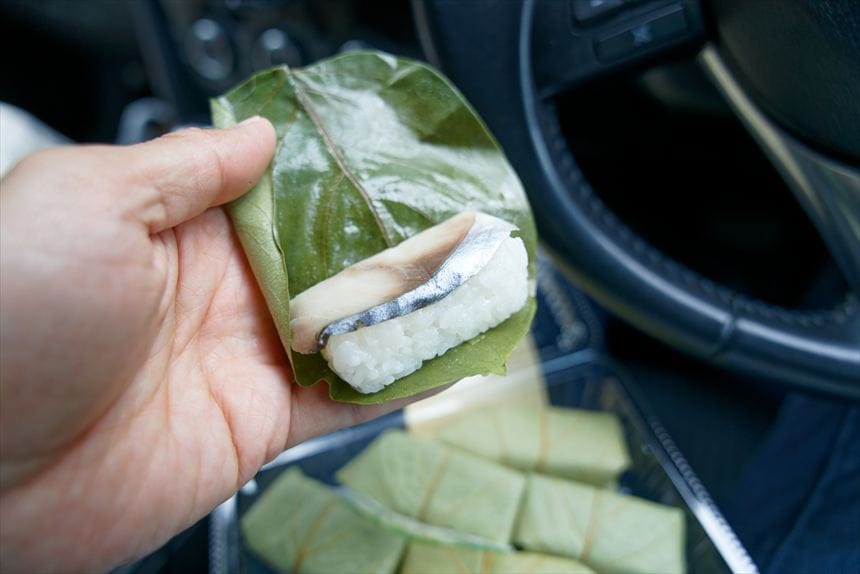 柿の葉寿司の評価