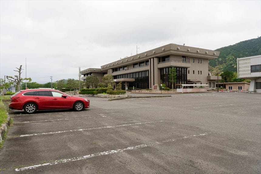 多度大社　上げ馬神事　駐車場