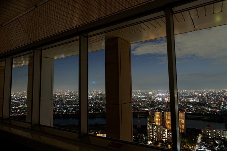 アイ・リンクタウン展望施設の柱