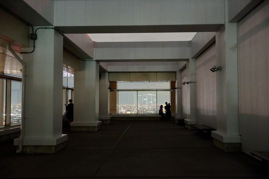 アイリンクタウン展望室46Fの様子