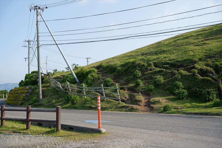 小松ヶ丘 登り口