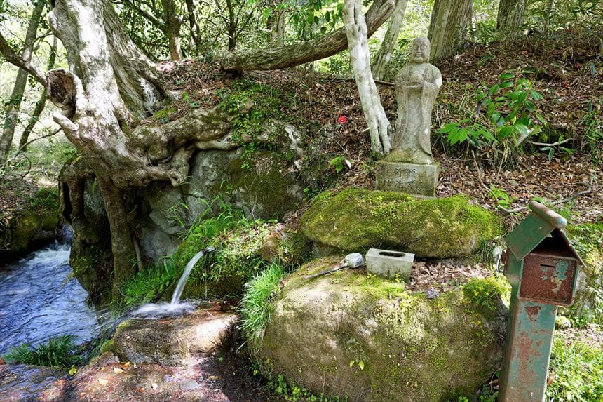 山吹水源　水汲み場