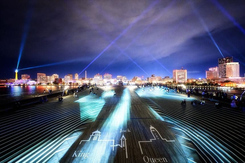 くじらのせなか イルミネーション