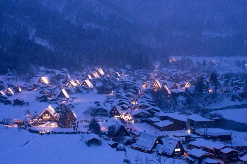 白川郷 ライトアップイベント