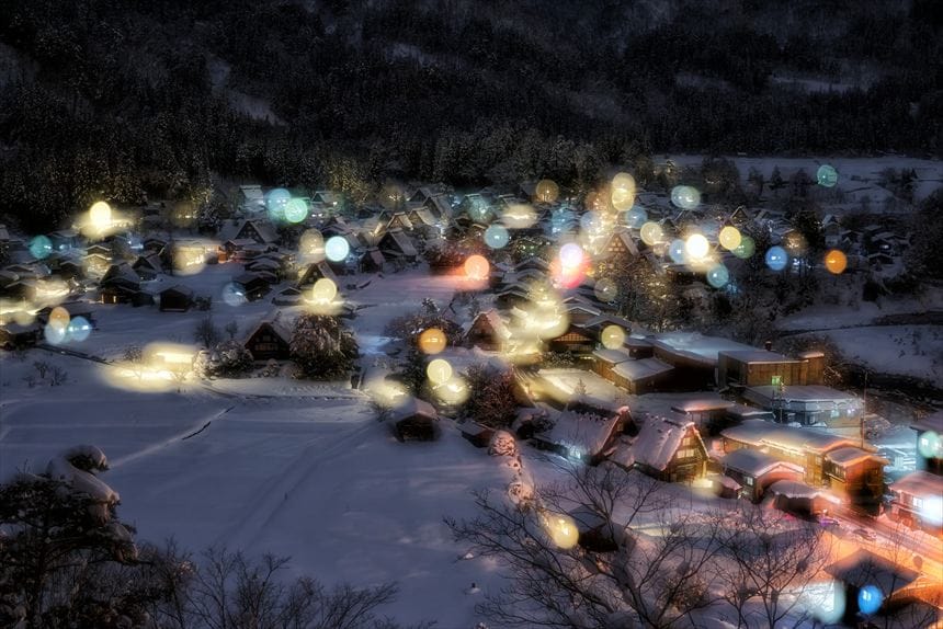 白川郷 ライトアップイベント
