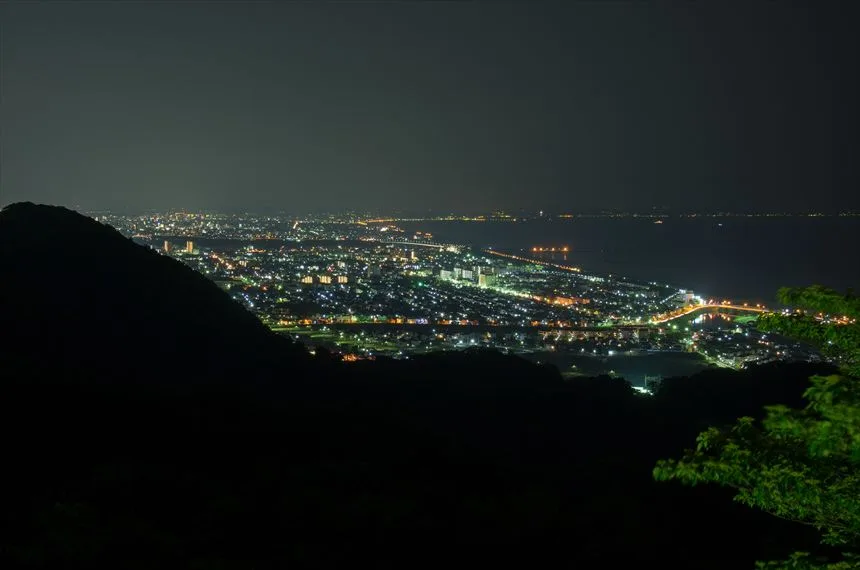 神奈川】湘南平（高麗山公園）夜景百選＆恋人の聖地！平塚の絶景