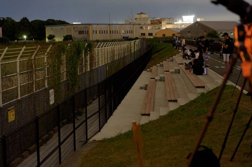 2025年の千里川土手の様子