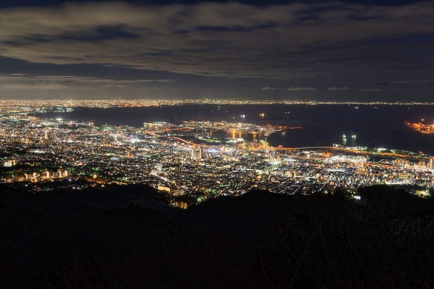 【兵庫県】摩耶山の夜景