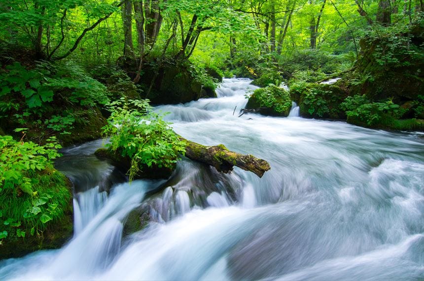 奥入瀬渓流 阿修羅の流れ