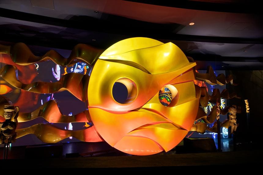 失われた地中の顔を復元したもの