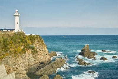 大王崎灯台 大王崎灯台の全景