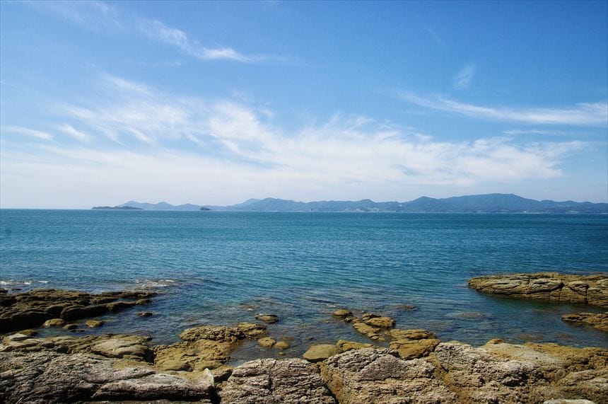 神崎鼻公園の海岸