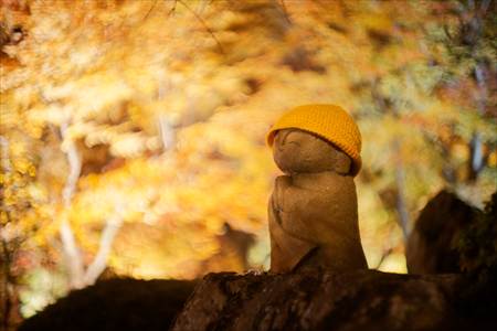 宝徳寺の合唱する小さなお地蔵さん