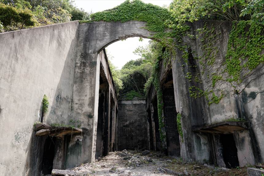大久野島の廃墟