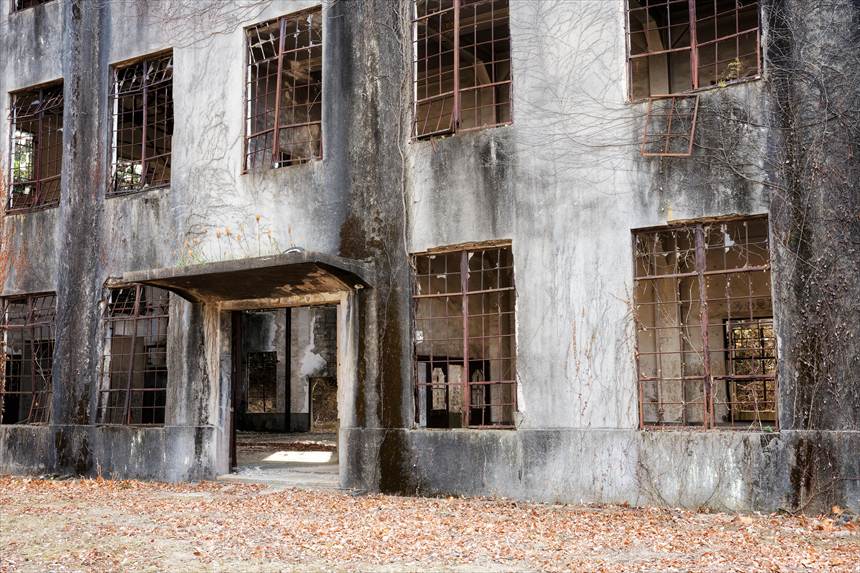 大久野島の廃墟