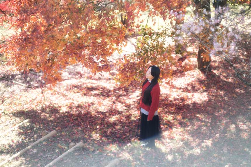 城峰公園でオールドレンズを使ったポートレート撮影