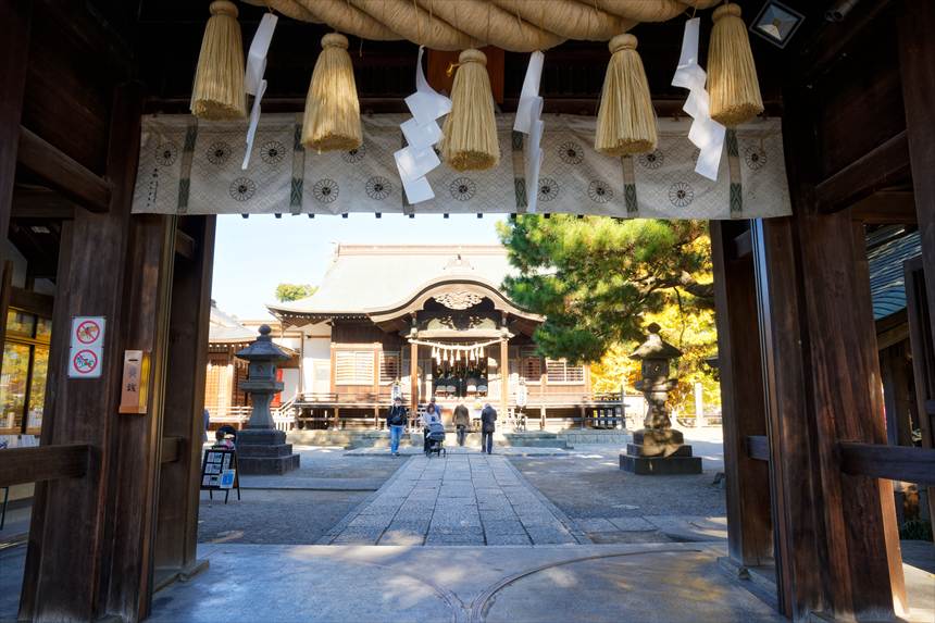 葛飾八幡宮　本殿