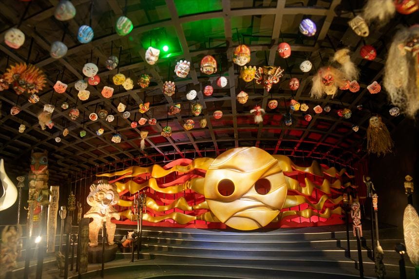 地底の太陽のミニチュア