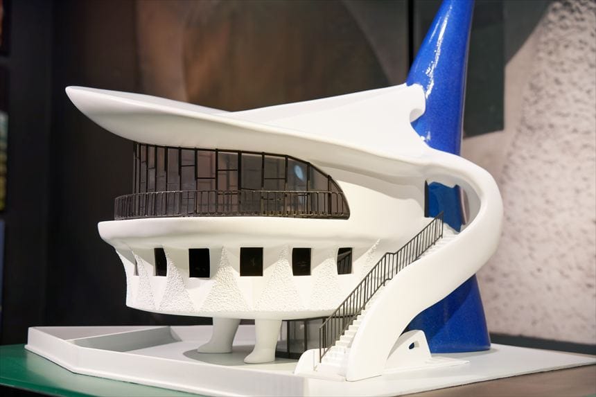 旧マミ会館のミニチュア模型