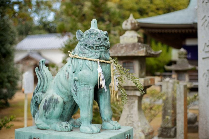 富田神社 狛犬 香川