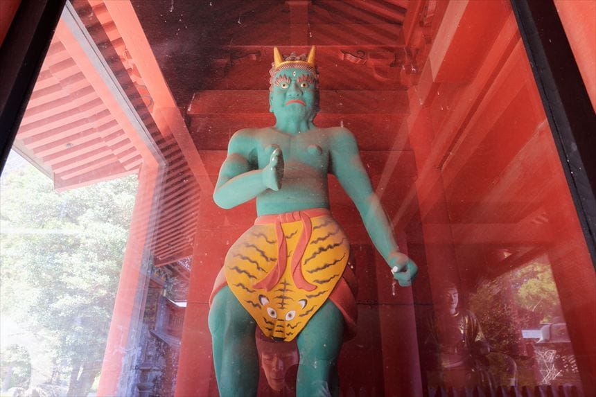 妙義神社　青鬼